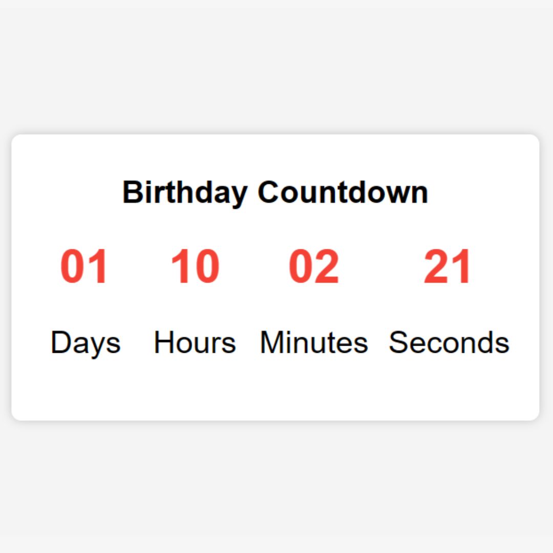Create a Birthday Countdown  HTML, CSS, JavaScript Tutorial.jpg
